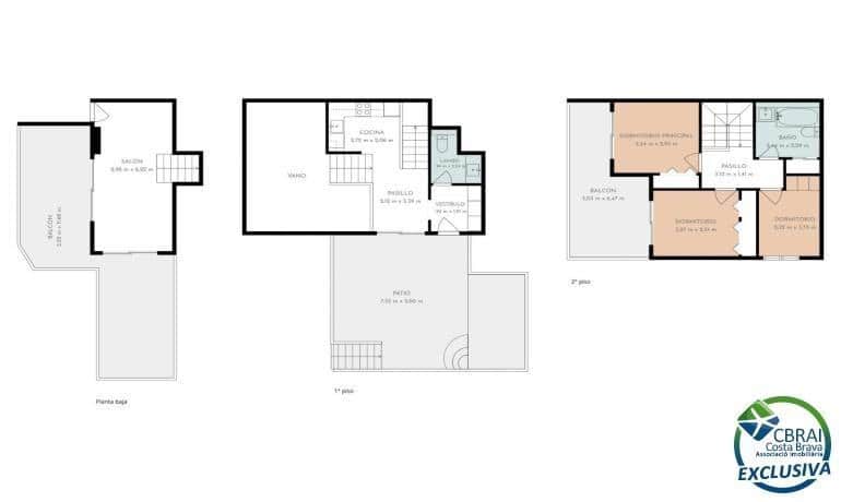 Pareado de 3 habitaciones en Roses en venta con garaje - 655.000 € (Ref: 10102600)