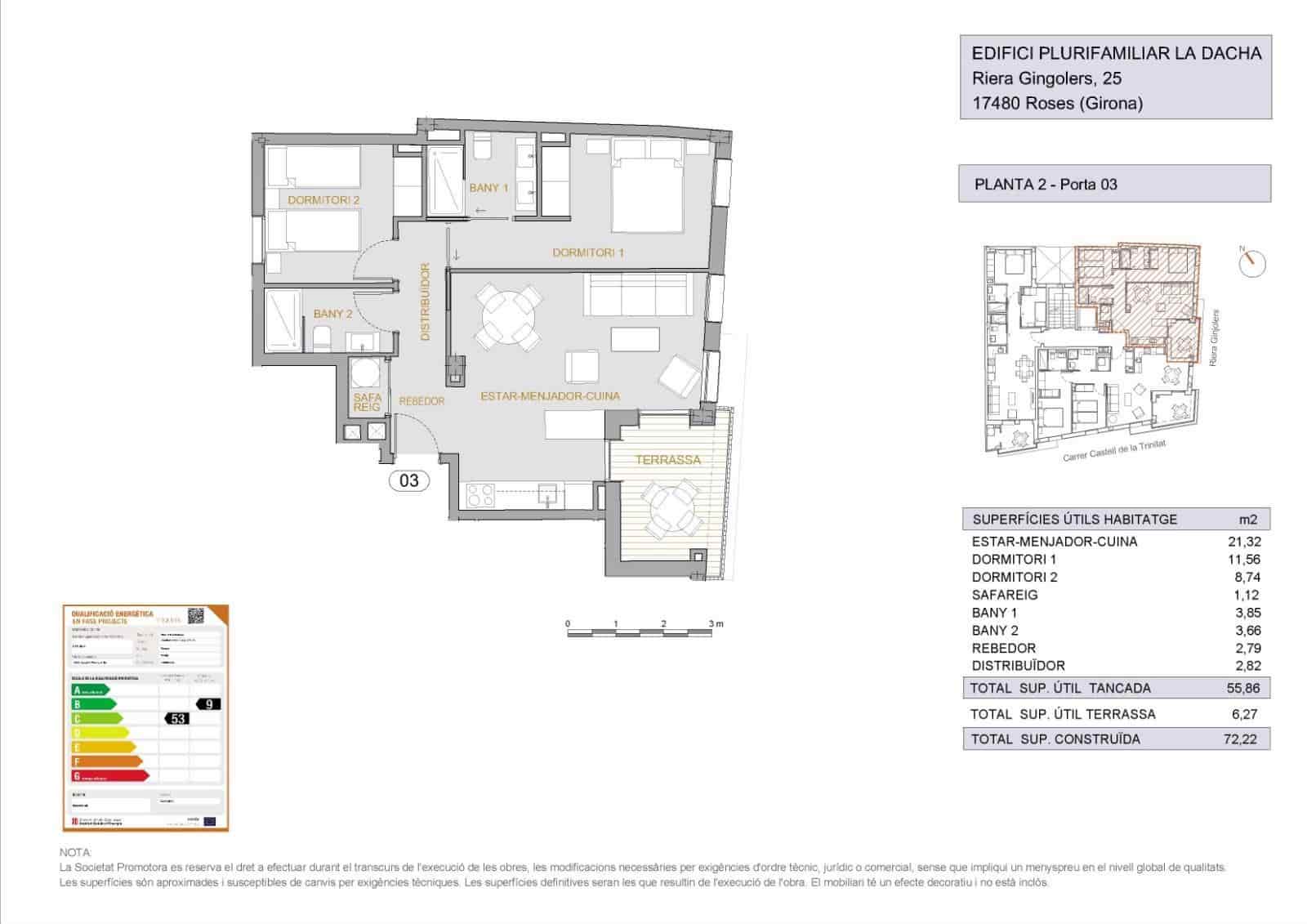 2 bedroom Apartment for sale in Roses - € 310,000 (Ref: 8779560)
