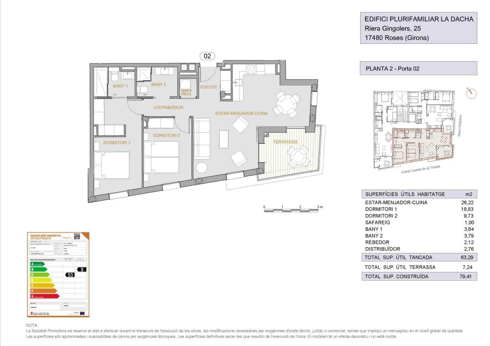 2 bedroom Apartment for sale in Roses - € 310,000 (Ref: 8779560)
