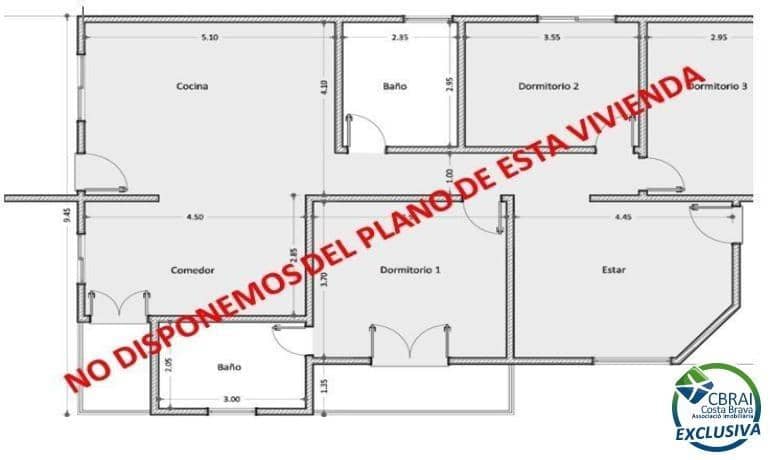 3 slaapkamer Penthouse te koop in Roses - € 360.000 (Ref: 9171328)