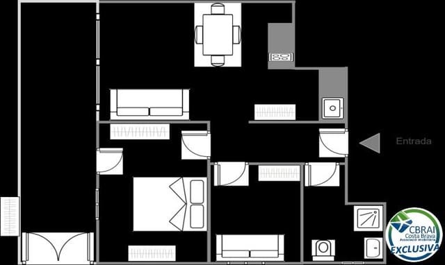 2 camera da letto Appartamento in vendita in Roses - 300.000 € (Rif: 9651866)