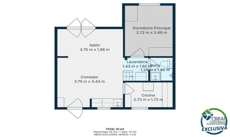 4 Zimmer Villa zu verkaufen in Roses - 249.000 € (Ref: 9711913)