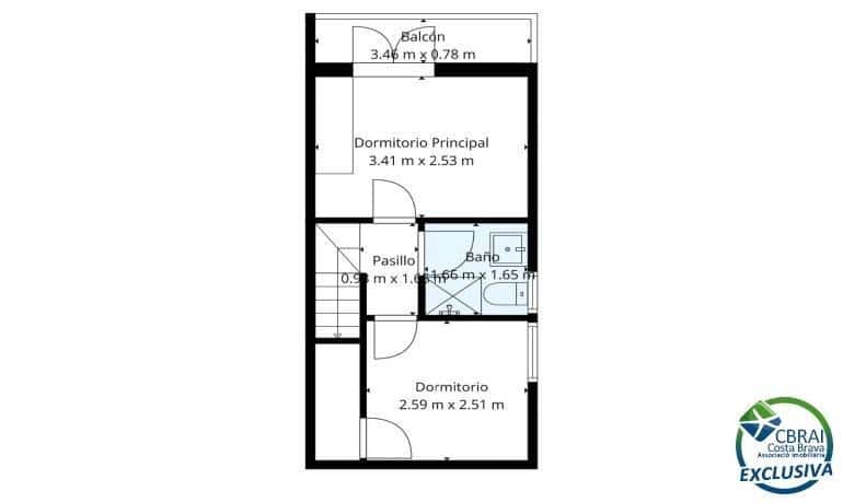 2 Zimmer Doppelhaus zu verkaufen in Roses mit Pool - 315.000 € (Ref: 9714867)