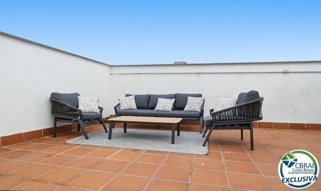 2 Zimmer Penthouse zu verkaufen in Santa Margarida, Roses mit Pool - 235.000 € (Ref: 9913112)