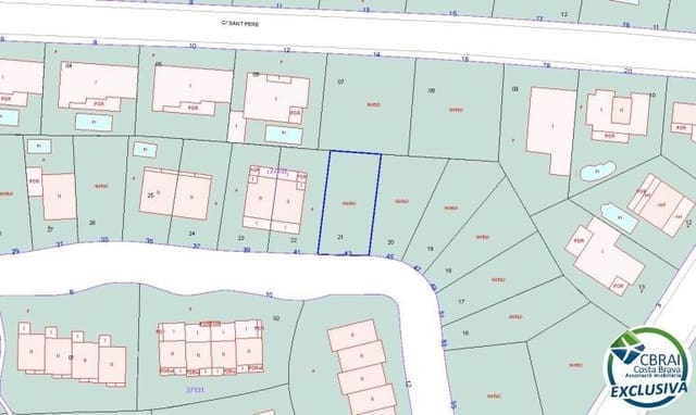 Byggetomt til salgs i Vilacolum, Torroella de Fluvià - € 75 000 (Ref: 9954197)