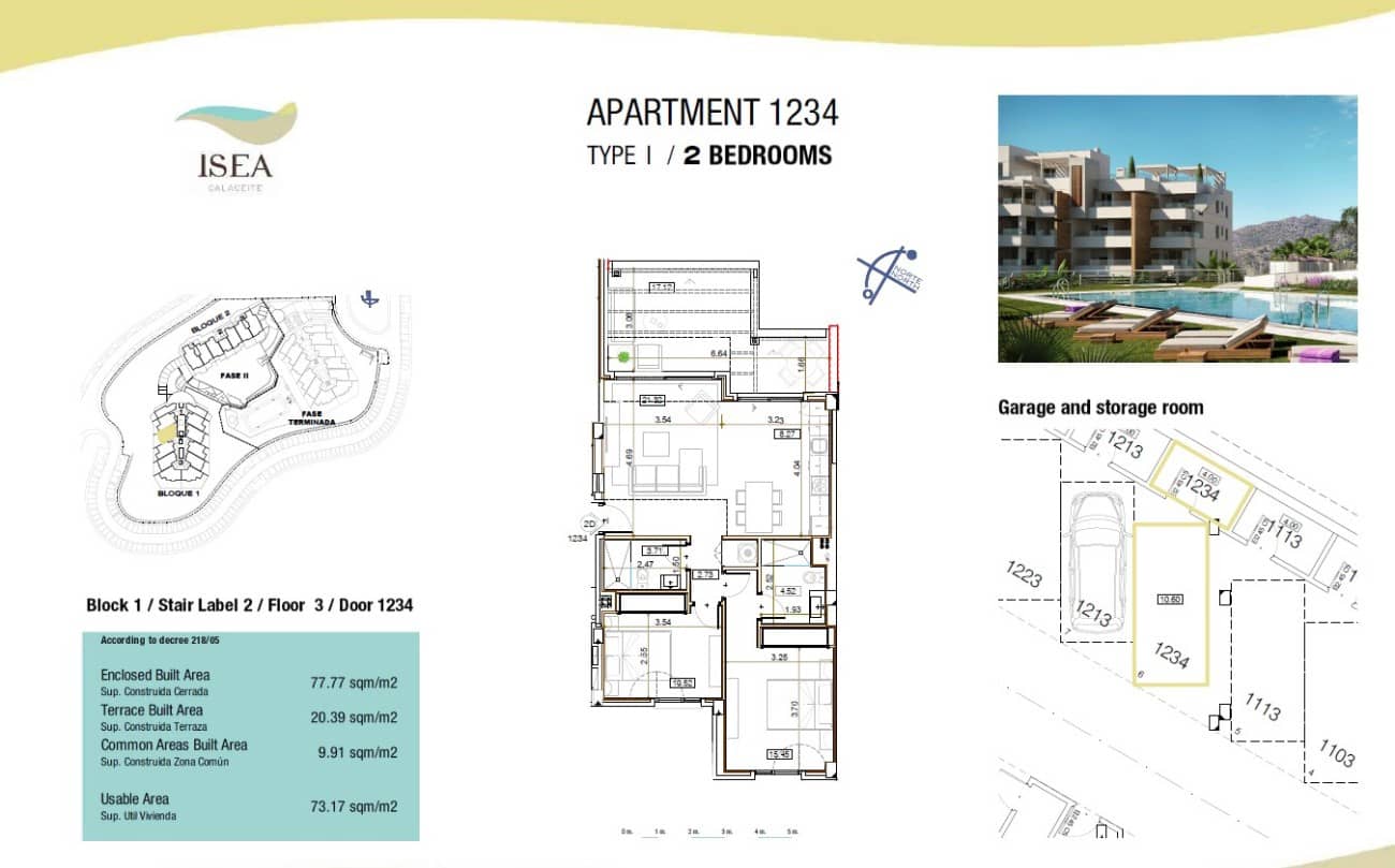 2 soveværelse Lejlighed til salg i Torrox-Costa med swimmingpool garage - € 365.000 (Ref: 4691639)