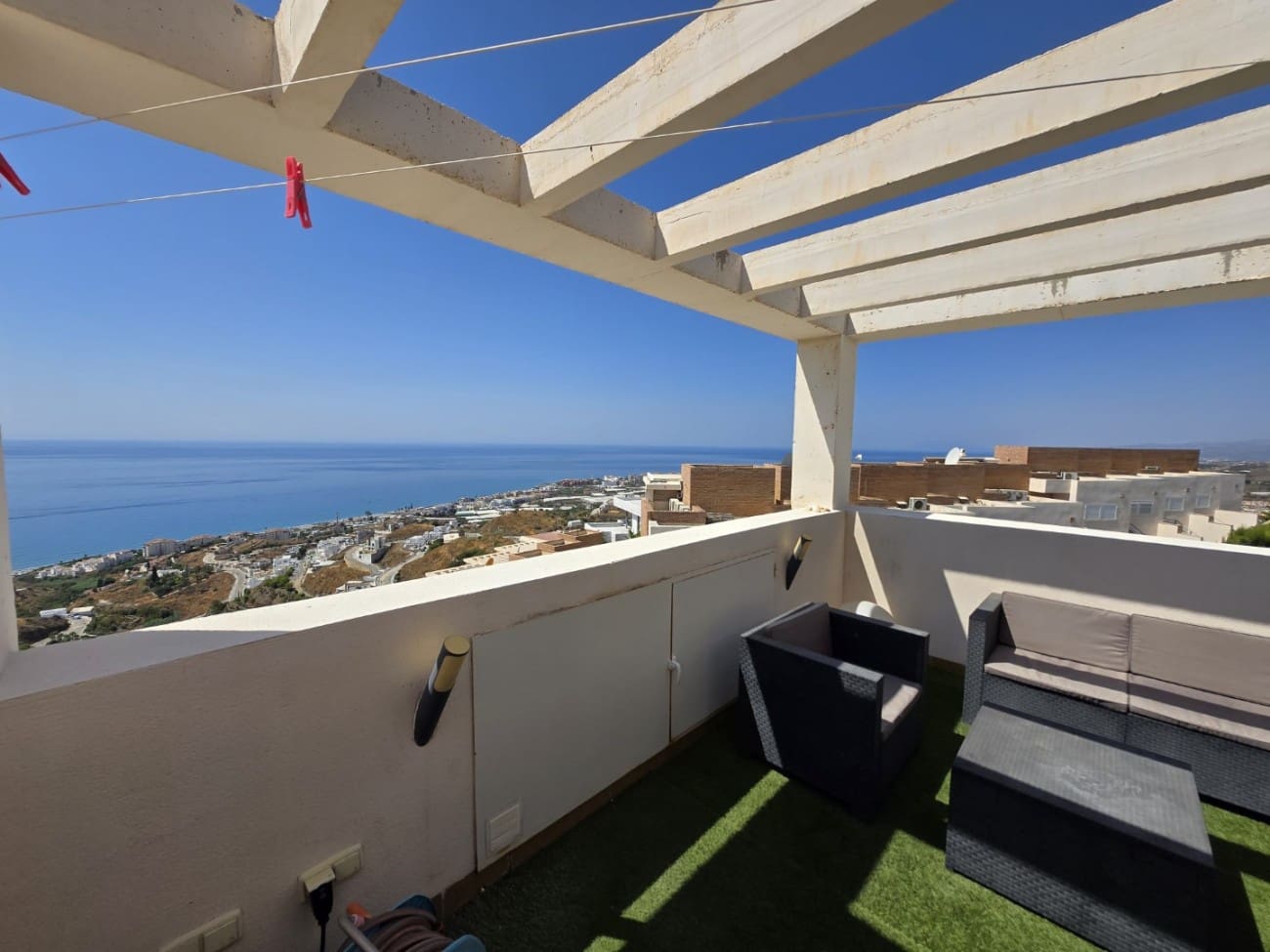 4 soveværelse Byhus til salg i Torrox-Costa med swimmingpool - € 360.000 (Ref: 9185060)