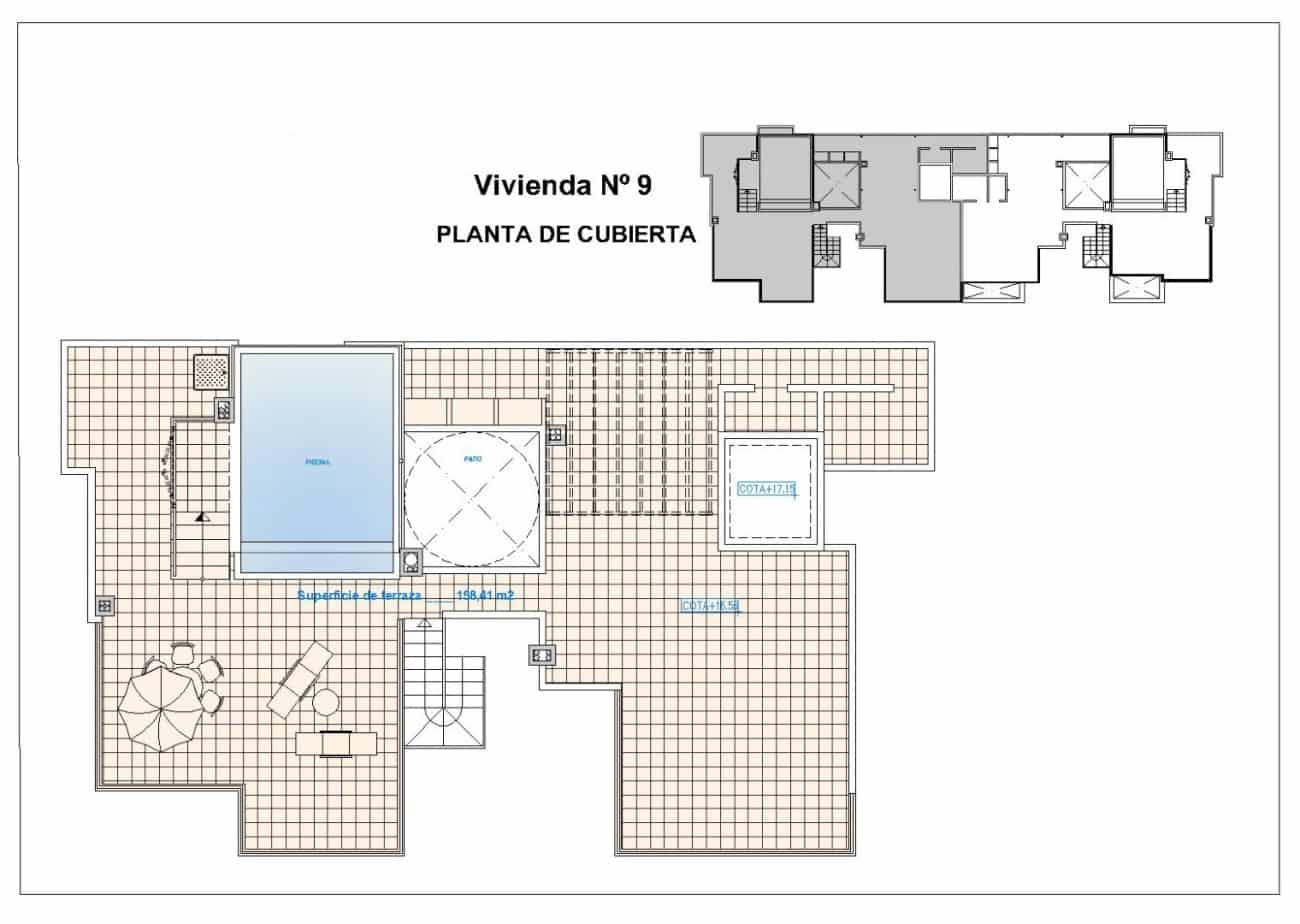 2 bedroom Apartment for sale in El Penoncillo with pool - € 297,000 (Ref: 9436627)