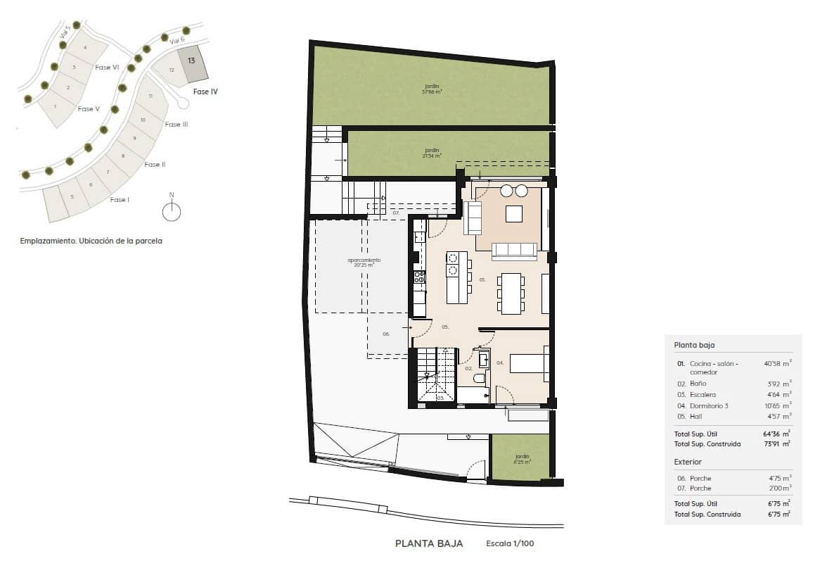 3 soveværelse Semi-Rækkehus til salg i Torre del Mar med swimmingpool - € 549.900 (Ref: 5931754)