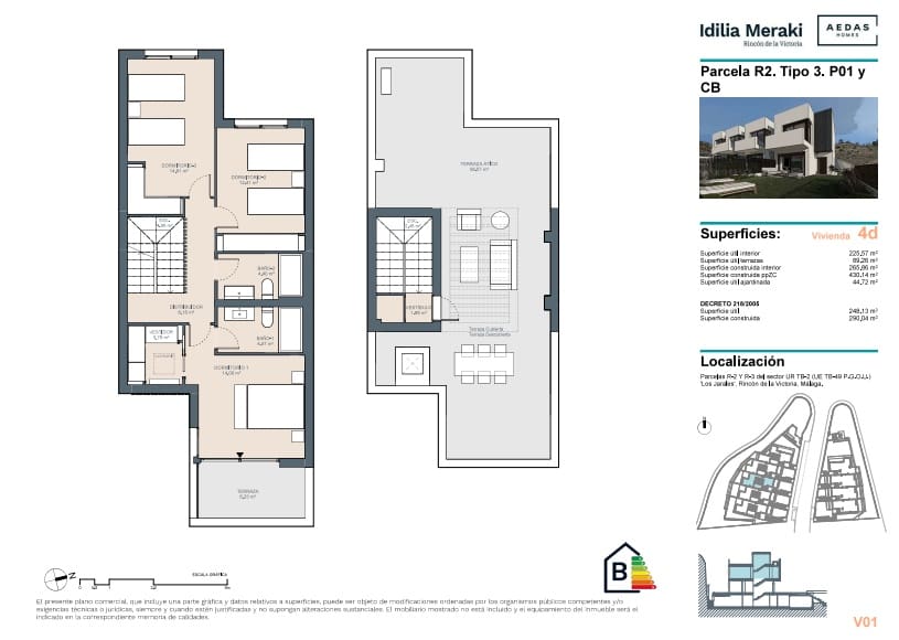 4 soveværelse Rækkehus til salg i Rincon de la Victoria med swimmingpool garage - € 705.000 (Ref: 7932847)