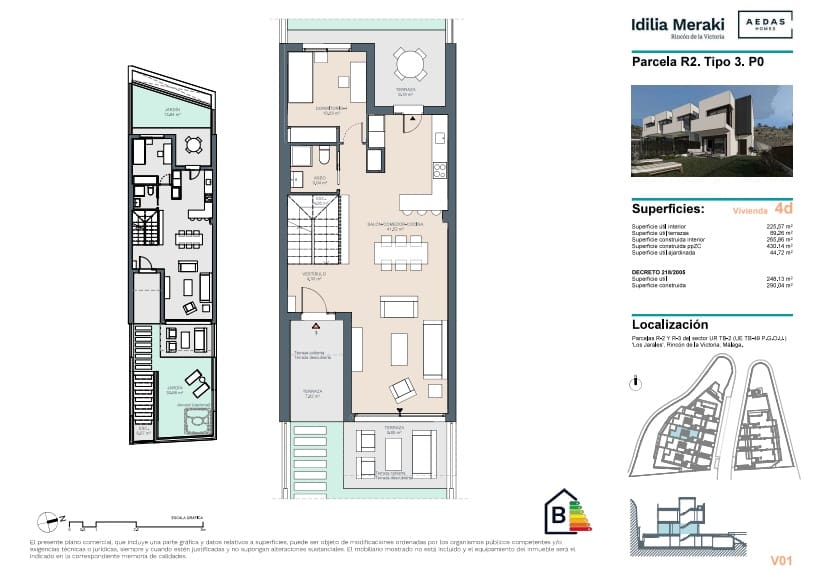 4 soveværelse Rækkehus til salg i Rincon de la Victoria med swimmingpool garage - € 705.000 (Ref: 7932847)