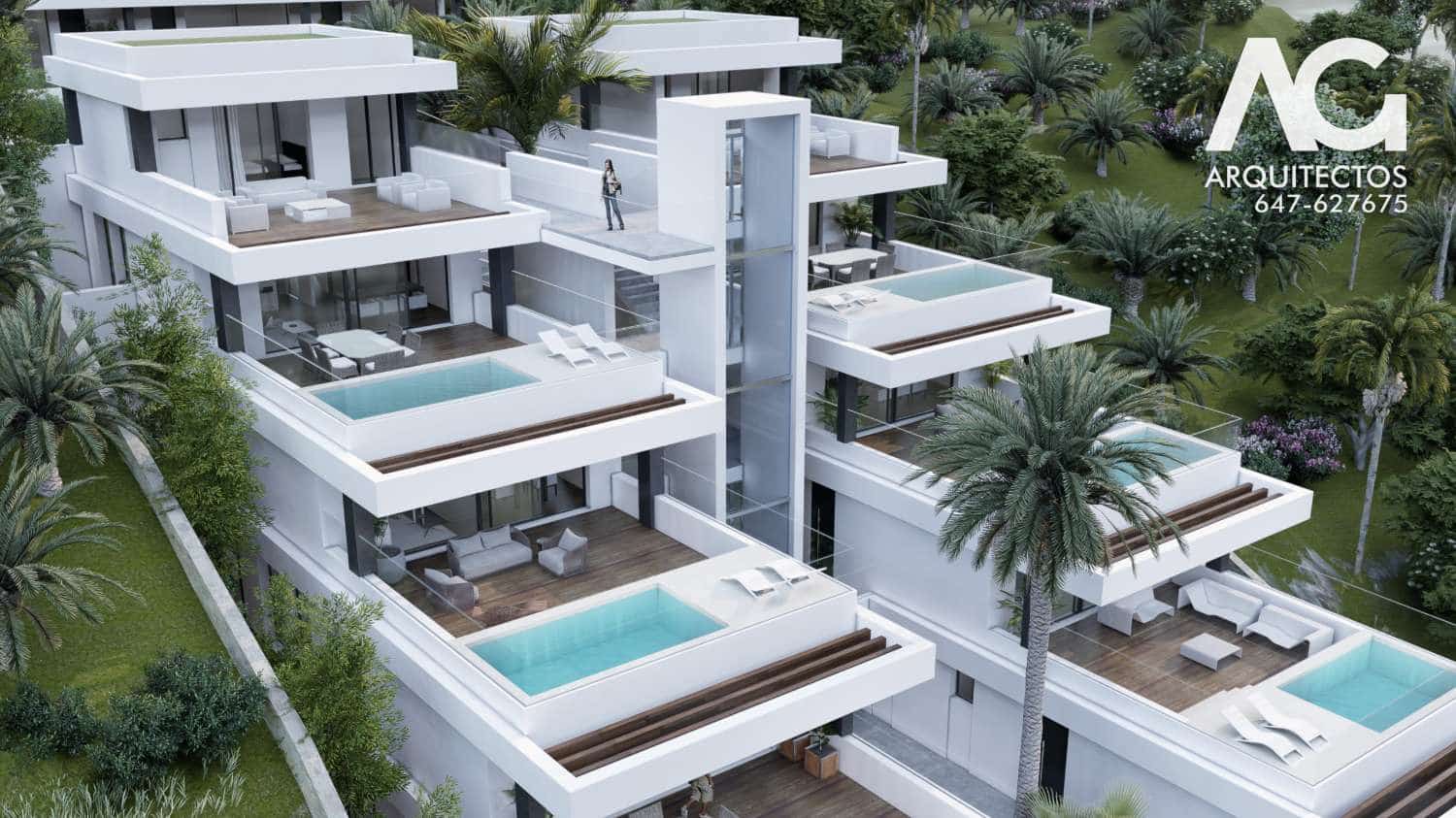 3 soveværelse Strandlejlighed til salg i Nerja med swimmingpool garage - € 630.000 (Ref: 8432492)