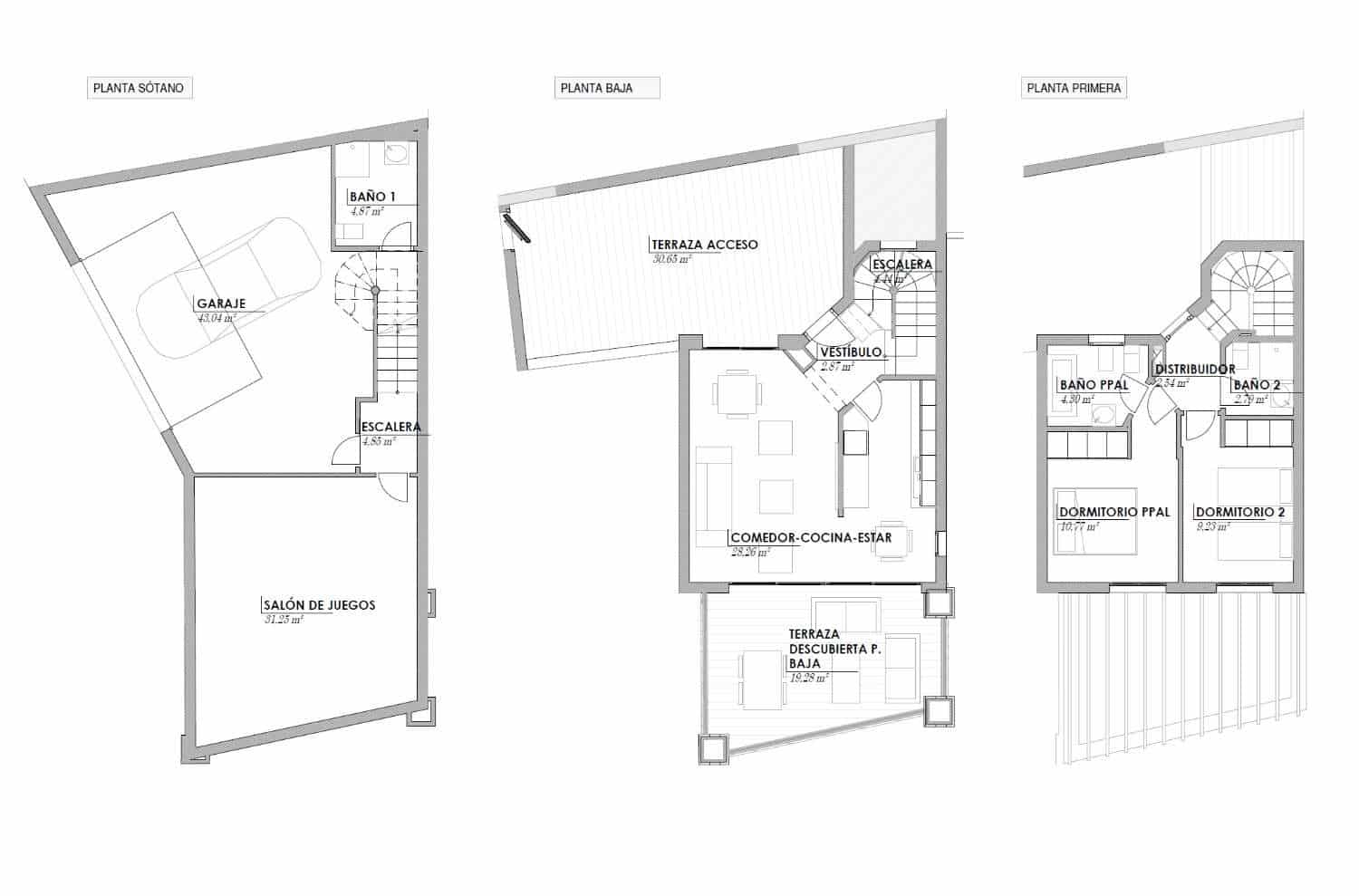 2 sovrum Semi-fristående Villa till salu i El Penoncillo med pool garage - 418 000 € (Ref: 8699559)