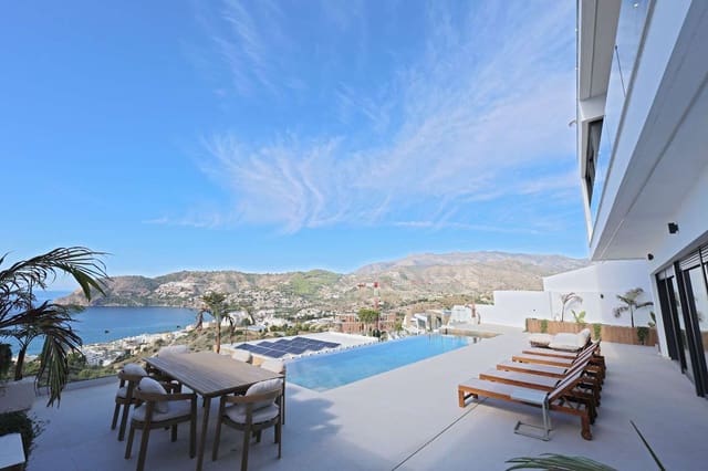 4 sypialnia Willa na sprzedaż w La Herradura, Almuñécar z basenem garażem - 2 100 000 € (Ref: 9385082)