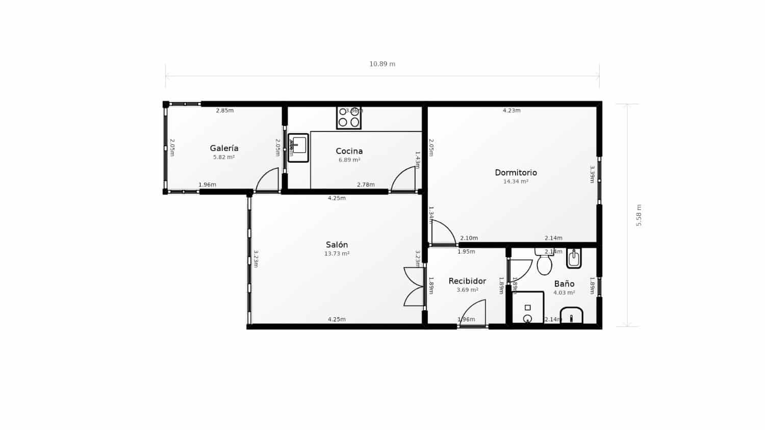 1 camera da letto Appartamento sulla Spiaggia in vendita in Torrox Park con piscina - 175.000 € (Rif: 9685982)