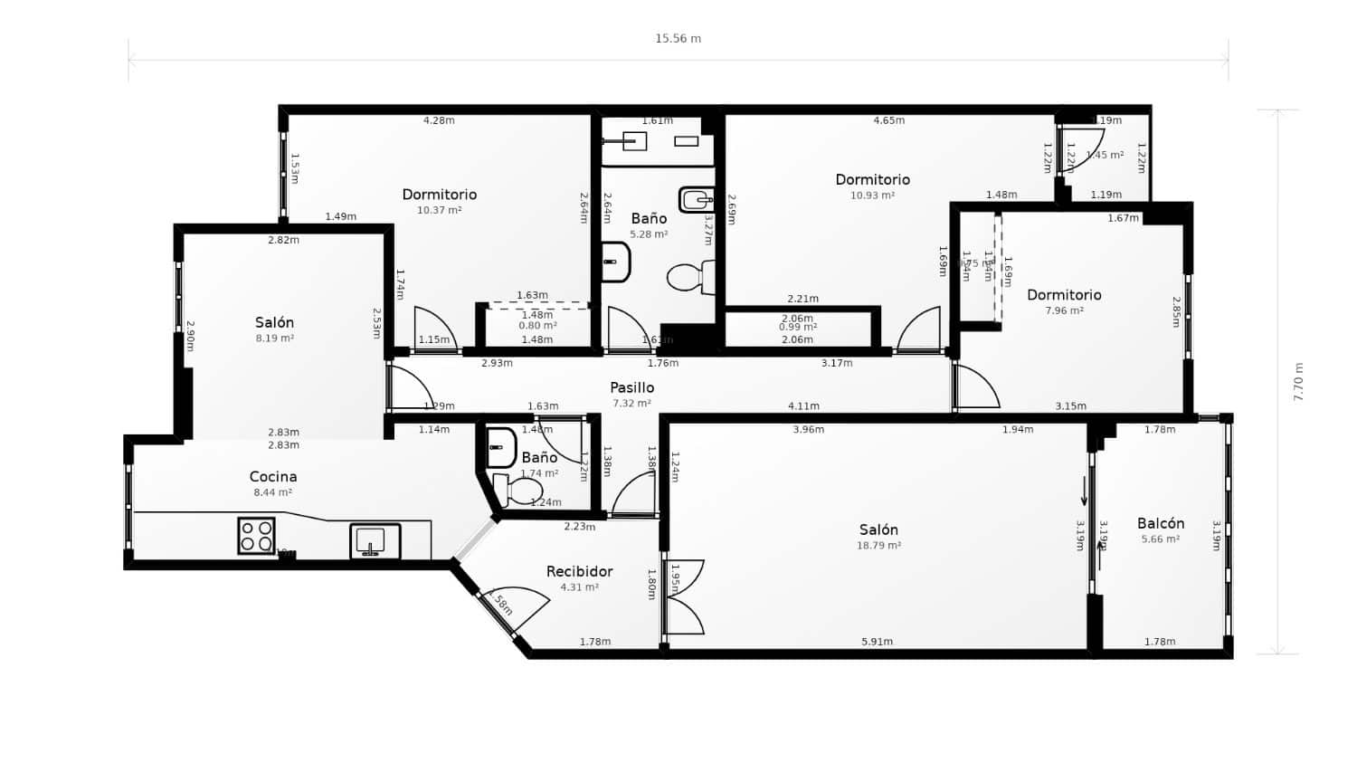 3 bedroom Flat for sale in Nerja with garage - € 349,000 (Ref: 9835095)