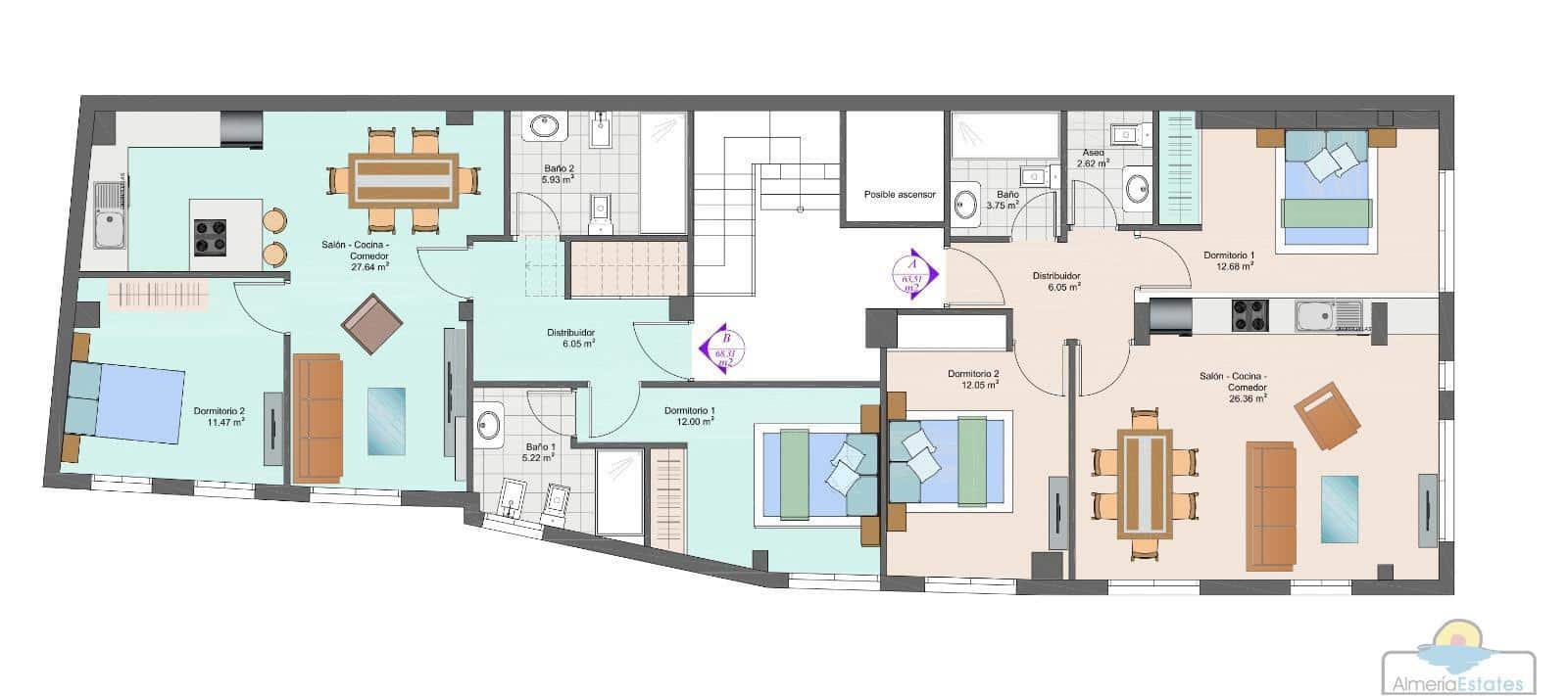 Kommersiell till salu i Albox - 69 000 € (Ref: 10016814)