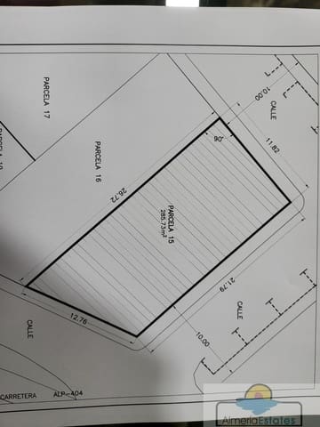 Terreno para Construção para venda em Tíjola - 65 000 € (Ref: 7427964)