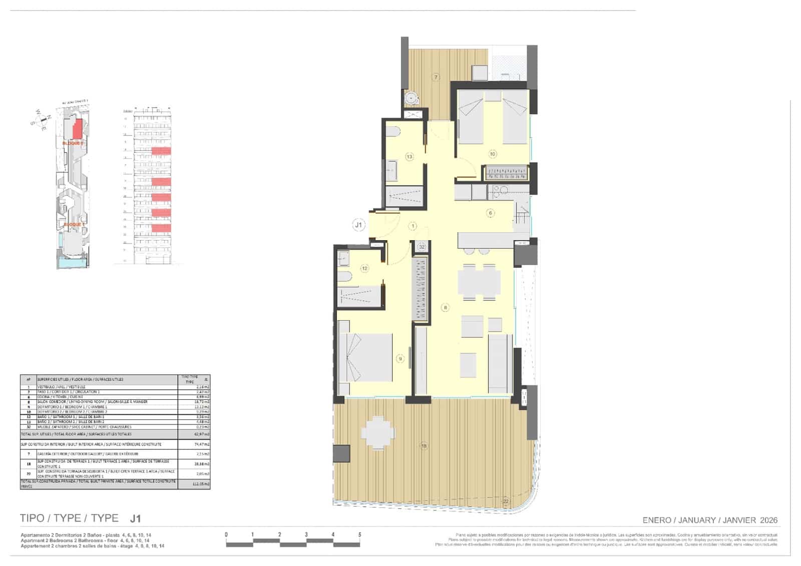2 slaapkamer Appartement te koop in Calpe / Calp met zwembad garage - € 637.000 (Ref: 10031229)