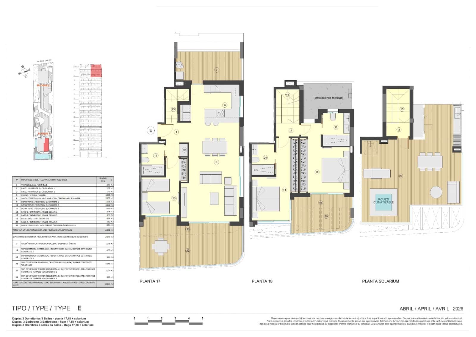 3 quarto Penthouse para venda em Calpe / Calp com piscina garagem - 1 395 000 € (Ref: 10031231)