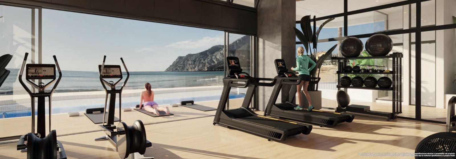 Apartamento de 1 habitación en Calpe / Calp en venta con piscina garaje - 520.000 € (Ref: 10031232)