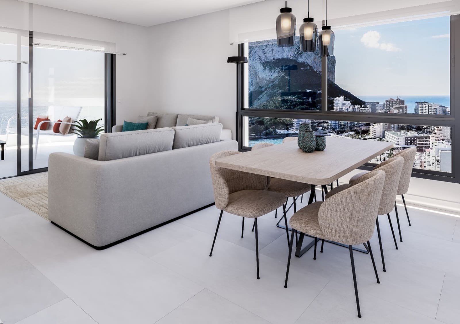 3 quarto Apartamento para venda em Calpe / Calp com piscina garagem - 1 029 000 € (Ref: 10031233)