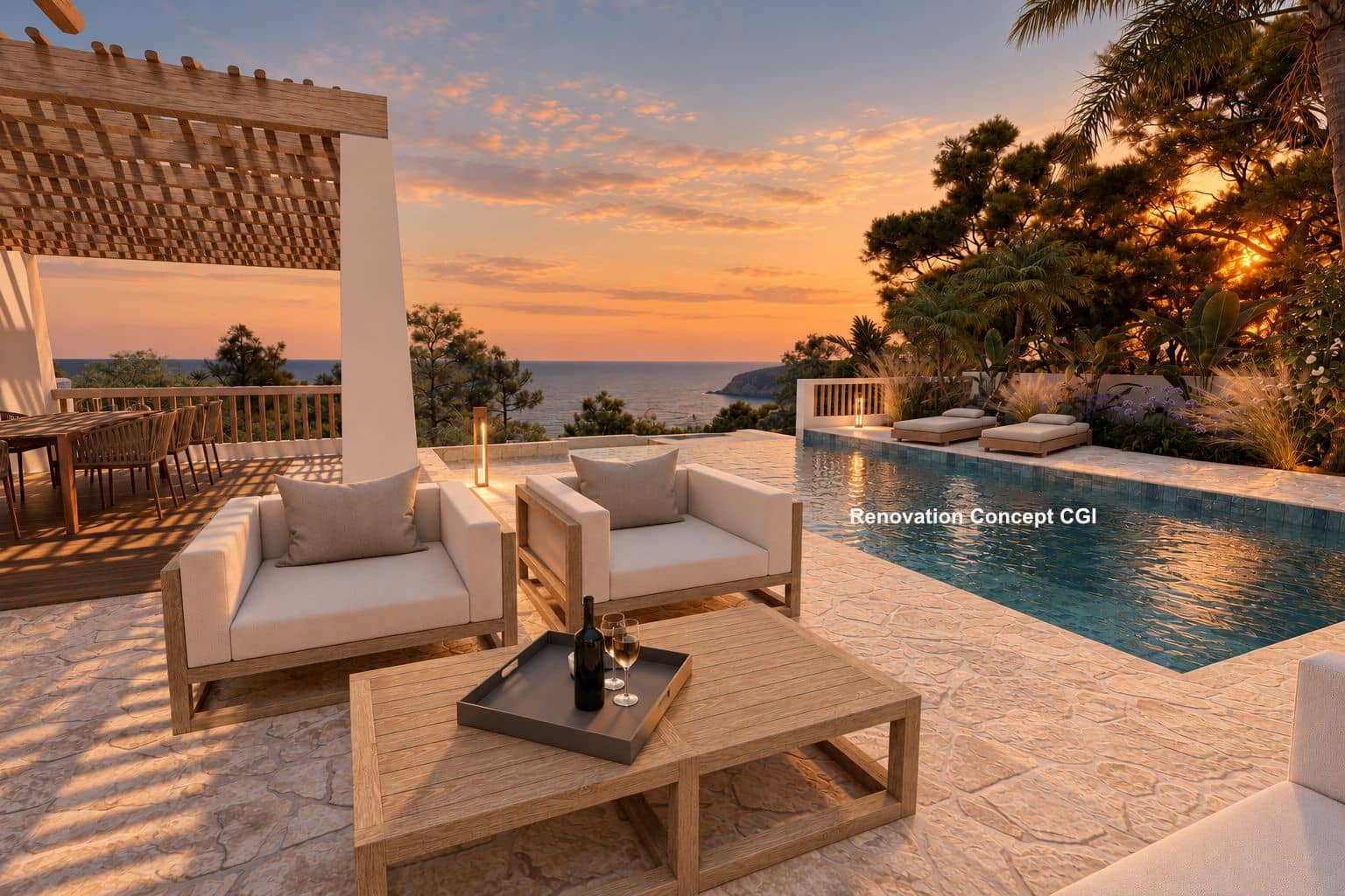 4 Zimmer Villa zu verkaufen in Calpe / Calp mit Pool Garage - 995.000 € (Ref: 10120516)