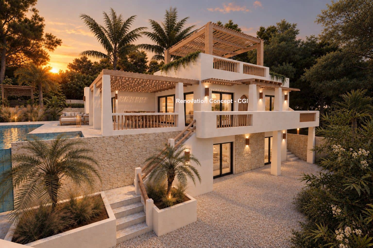 4 Zimmer Villa zu verkaufen in Calpe / Calp mit Pool Garage - 995.000 € (Ref: 10120516)