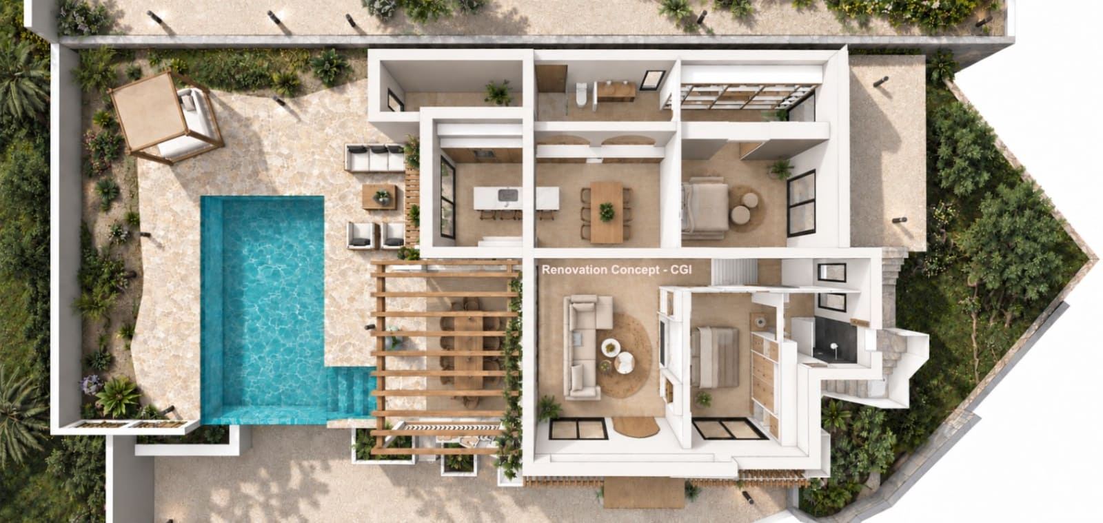4 Zimmer Villa zu verkaufen in Calpe / Calp mit Pool Garage - 995.000 € (Ref: 10120516)