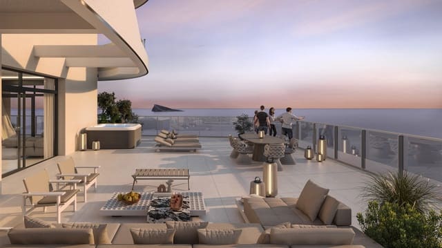 4 makuuhuone Huoneisto myytävänä paikassa Playa Poniente, Benidorm mukana uima-altaan 
autotalli - 2 146 000 € (Ref: 10120521)