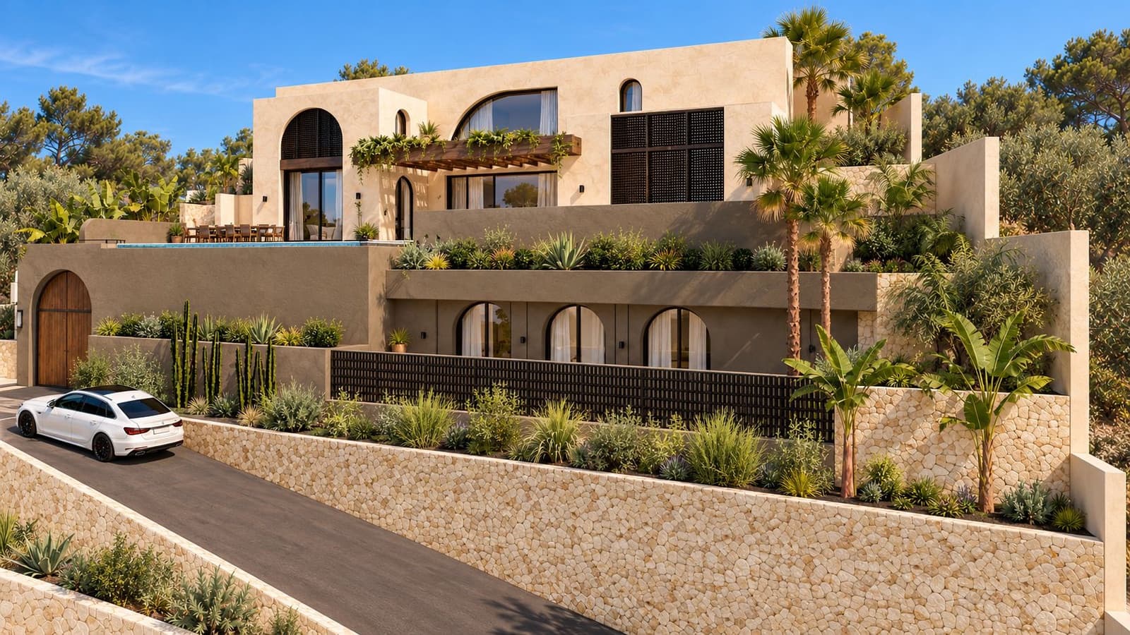 4 sovrum Villa till salu i Moraira med pool garage - 3 590 000 € (Ref: 10183843)