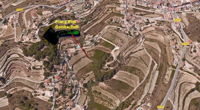 Building Plot for sale in Benitachell / Benitatxell - € 400,000 (Ref: 5670052)