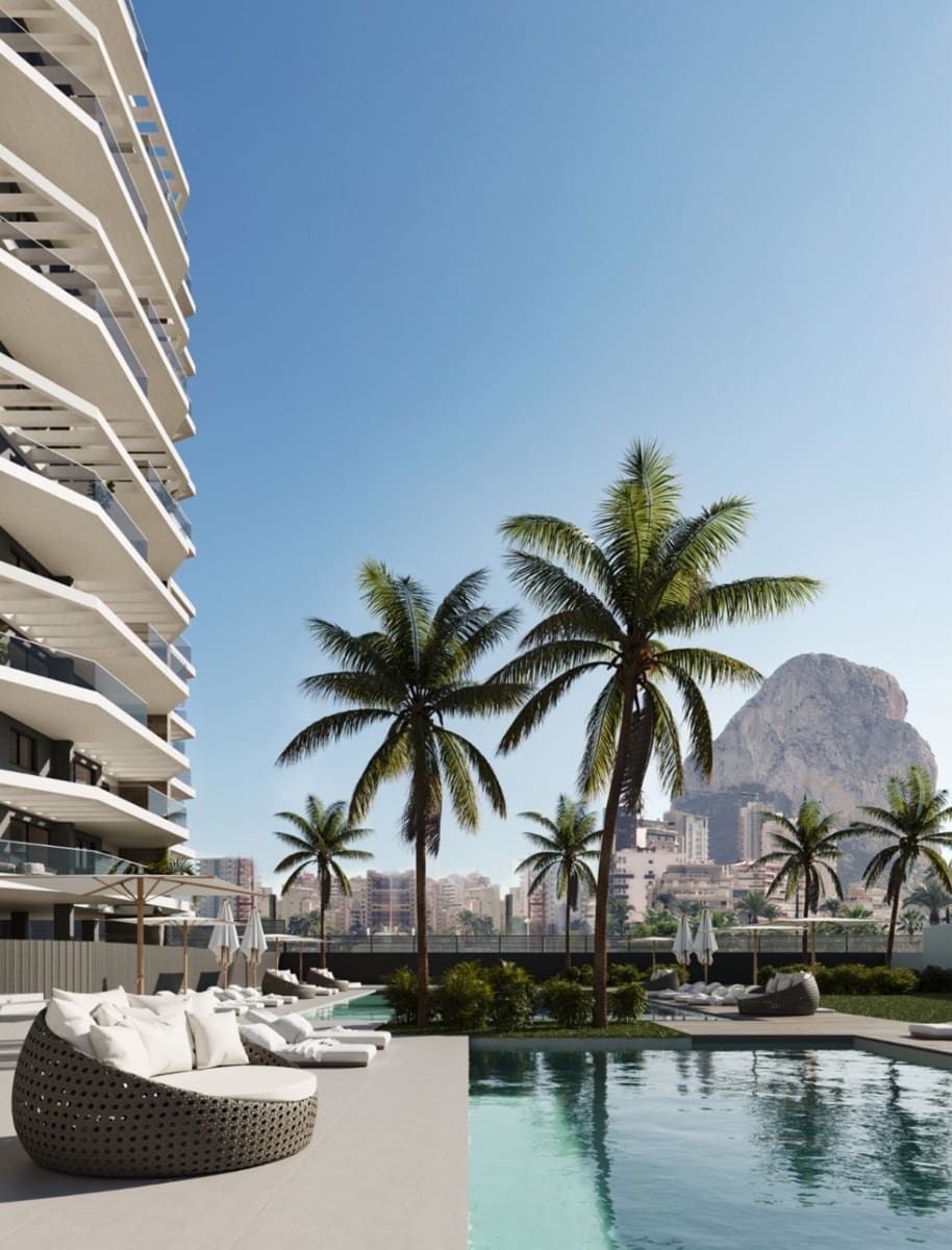 2 sovrum Lägenhet till salu i Calpe / Calp med pool garage - 430 000 € (Ref: 7821003)