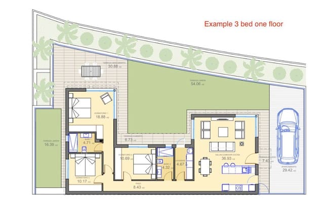 3 Zimmer Villa zu verkaufen in Polop mit Garage - 470.000 € (Ref: 8835268)