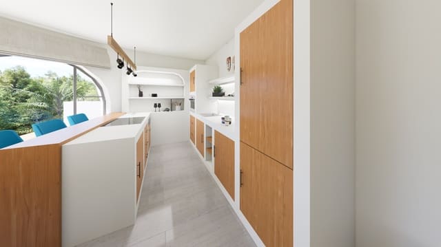 3 sypialnia Willa na sprzedaż w Montemar, Benissa z basenem garażem - 595 000 € (Ref: 9005858)