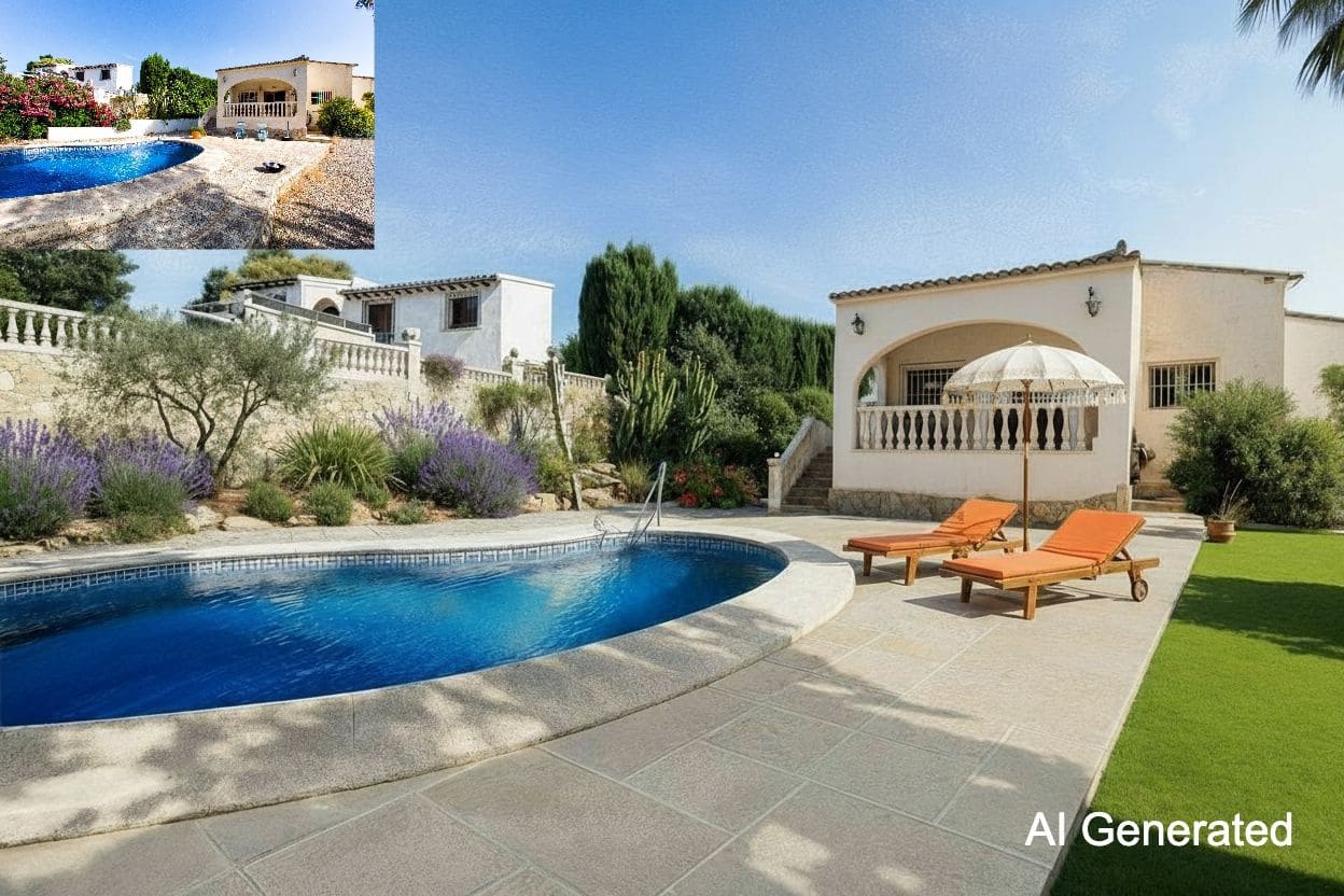 2 slaapkamer Villa te koop in Calpe / Calp met zwembad garage - € 350.000 (Ref: 9131149)
