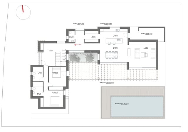 4 soveværelse Villa til salg i Moraira, Teulada-Moraira med swimmingpool garage - € 1.450.000 (Ref: 9525559)