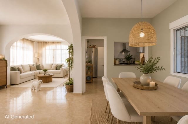 2 sypialnia Willa na sprzedaż w Calpe / Calp z basenem garażem - 490 000 € (Ref: 9739233)