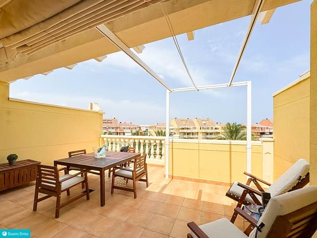 2 slaapkamer Penthouse te koop in Dénia met zwembad garage - € 385.000 (Ref: 9904742)