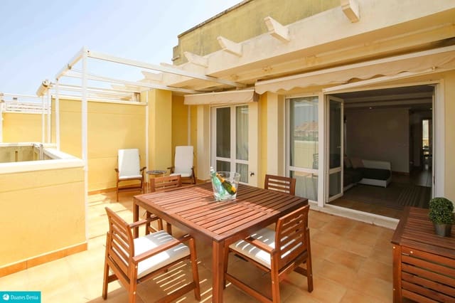 2 slaapkamer Penthouse te koop in Dénia met zwembad garage - € 385.000 (Ref: 9904742)