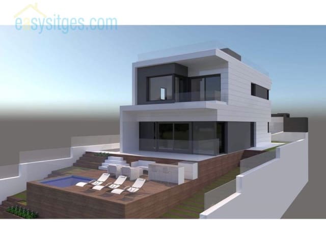 4 makuuhuone Huvila myytävänä paikassa Sant Pere de Ribes mukana uima-altaan - 1 390 000 € (Ref: 7270633)