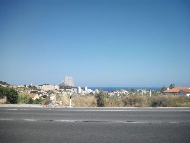 Byggetomt til salgs i Canuta, Calpe / Calp - € 210 000 (Ref: 7627987)