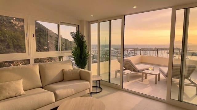 2 Zimmer Penthouse zu verkaufen in Puerto, Calpe / Calp mit Garage - 590.000 € (Ref: 10054359)