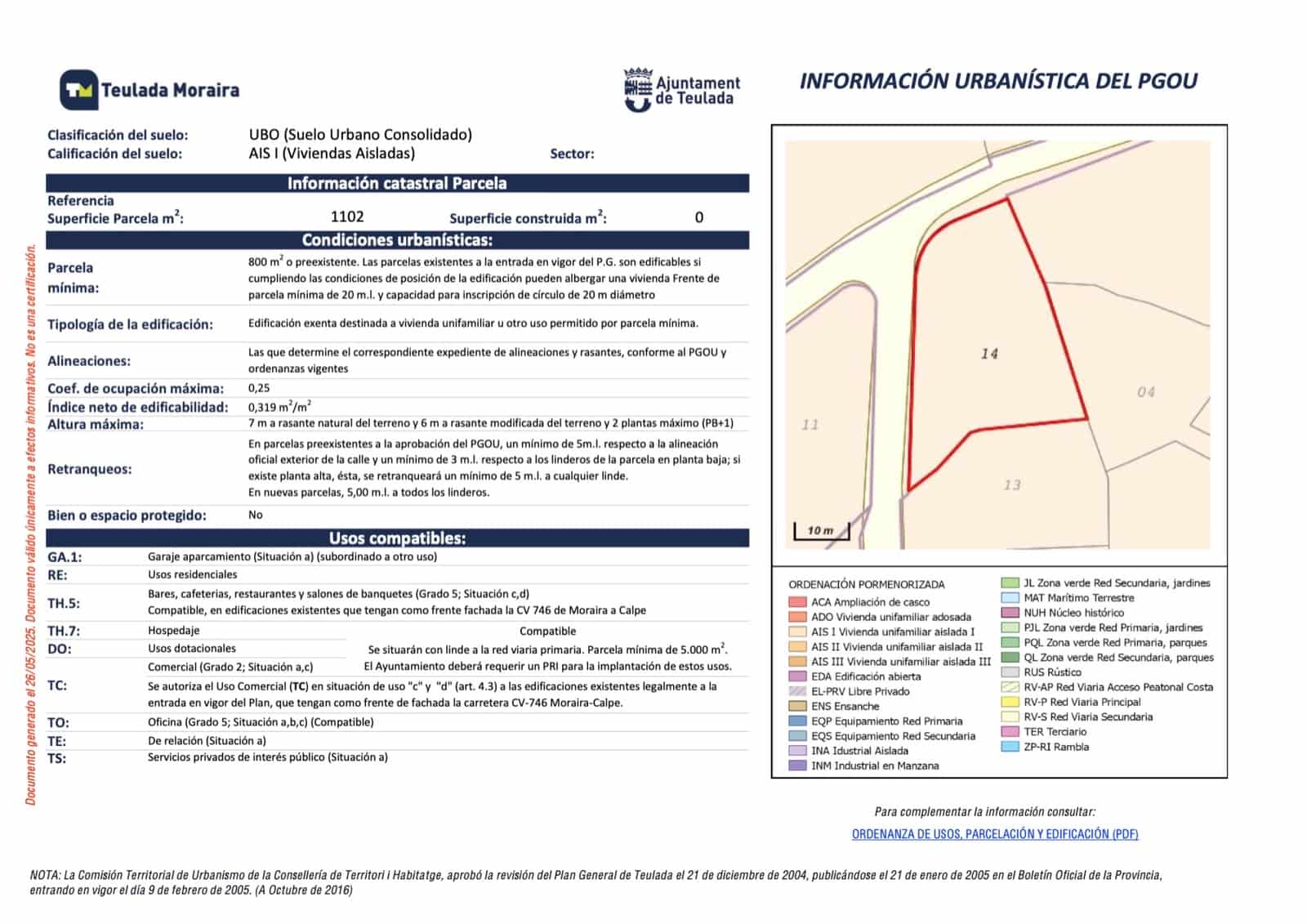 Bouwgrond te koop in Teulada - € 210.000 (Ref: 10054384)