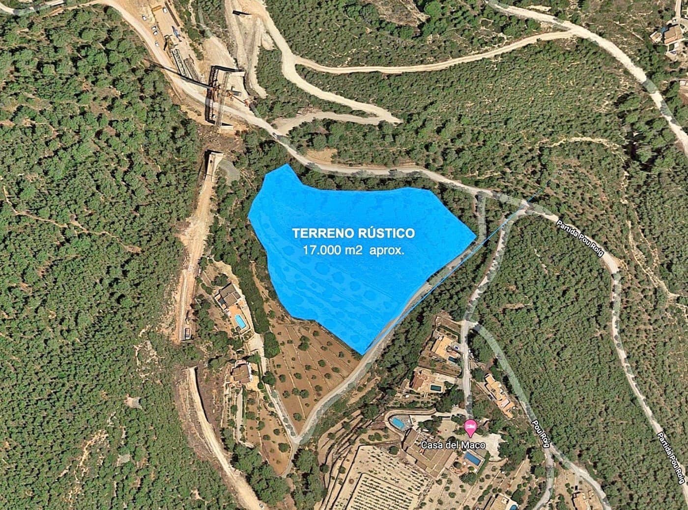 Tomt till salu i Benissa - 230 000 € (Ref: 10054387)