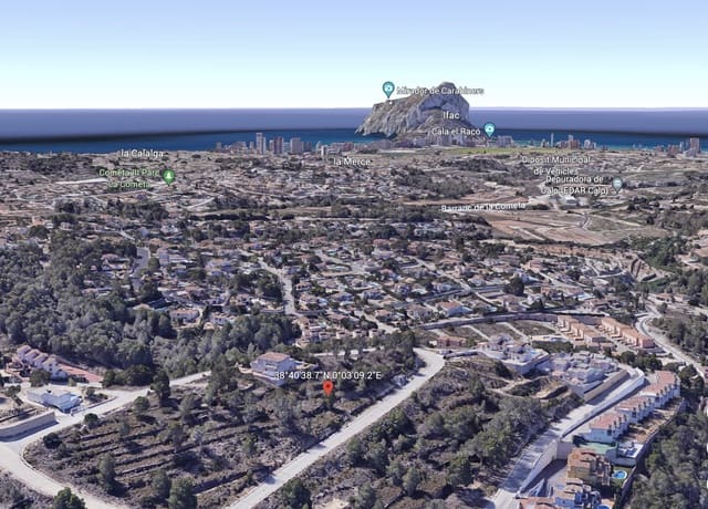 Area Edificabile in vendita in Calpe / Calp - 215.000 € (Rif: 10054391)
