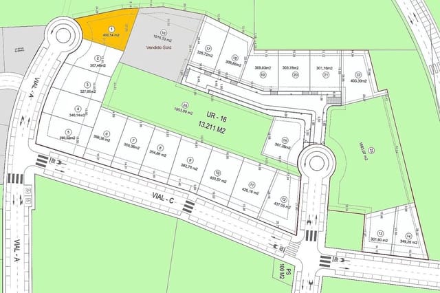 Grunde uden byggetilladelser til salg i Mojácar - € 160.000 (Ref: 7292687)