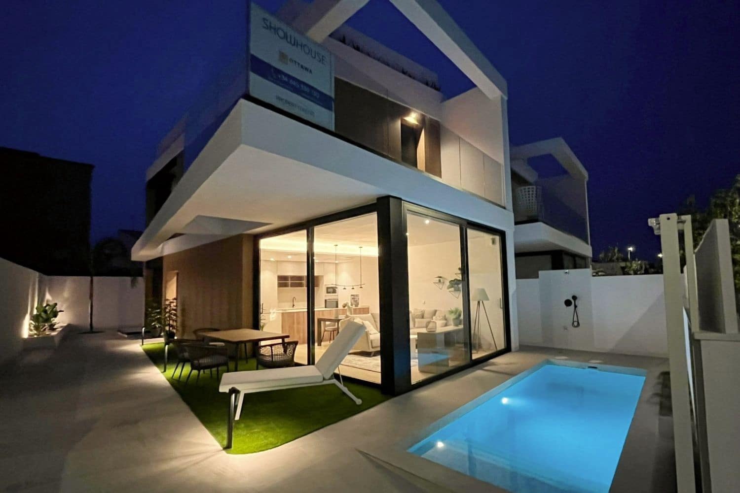 3 makuuhuone Huvila myytävänä paikassa Torre de la Horadada - 650 796 € (Ref: 9338565)