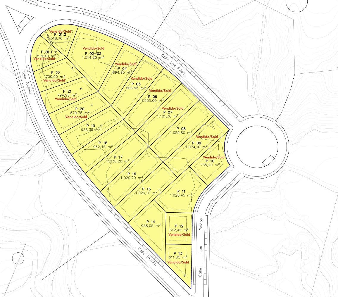 Undeveloped Land for sale in Vera - € 112,000 (Ref: 9604668)