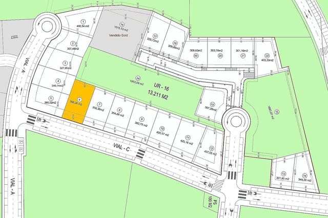 Rakentamaton maa myytävänä paikassa Mojácar - 190 000 € (Ref: 9604672)